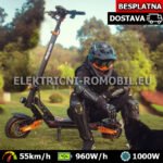 Sjedalo G2 MAX Električni Romobil 1000W Skuter Bicikl Punjiva Baterija