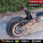 G2 Električni Romobil NAJBOLJI u Hrvatskoj Motor 800W Brzina 45km/h