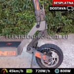 G2 Električni Romobil NAJBOLJI u Hrvatskoj Motor 800W Brzina 45km/h