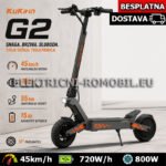 G2 Električni Romobil NAJBOLJI u Hrvatskoj Motor 800W Brzina 45km/h