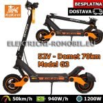 Električni Romobil G3 Skuter na Baterije 52V Motor 1200W Brzina 50km/h