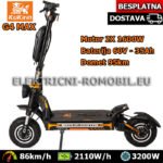 G4 Max Električni ROMOBIL 3200W Motor Skuter 60V Baterija 35Ah