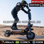 G4 Max Električni ROMOBIL 3200W Motor Skuter 60V Baterija 35Ah