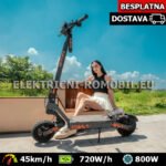 G2 Električni Romobil NAJBOLJI u Hrvatskoj Motor 800W Brzina 45km/h