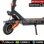 G3 PRO Električni ROMOBIL 2400W Motor Skuter 52V Baterija 23Ah BICIKL