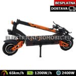 G3 PRO Električni ROMOBIL 2400W Motor Skuter 52V Baterija 23Ah BICIKL