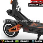 G3 PRO Električni ROMOBIL 2400W Motor Skuter 52V Baterija 23Ah BICIKL