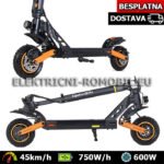 Kugoo G2 PRO Električni Romobil 600W Skuter Bicikl na Baterije 48V