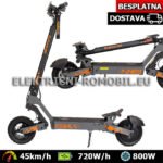 G2 Električni Romobil NAJBOLJI u Hrvatskoj Motor 800W Brzina 45km/h