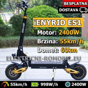 2400W Električni Romobil iENYRID ES1 Scooter na Struju Off-road 55km/h