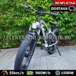 DUOTTS F26 Električni Bicikl 2x Motor 750W Baterija 20Ah - Brzina 55km/h