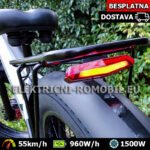 DUOTTS F26 Električni Bicikl 2x Motor 750W Baterija 20Ah - Brzina 55km/h