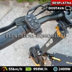 2400W Električni Romobil iENYRID ES1 Scooter na Struju Off-road 55km/h