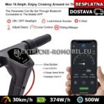 OOK-TEK V10 Najjeftiniji Elektični Romobil Scooter 500W Brzina 30km/h