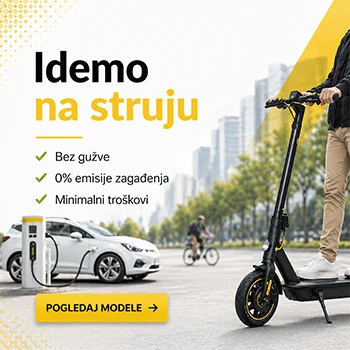 Električni romobil, bicikl i punionica – prednosti električnih vozila bez gužve, 0% emisija i minimalni troškovi