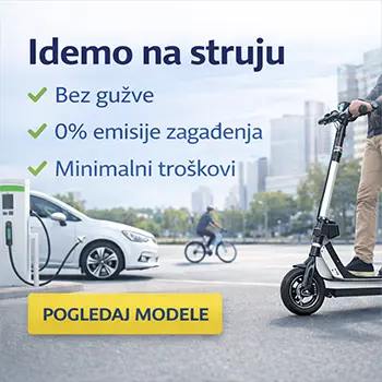 Električni romobil, bicikl i punionica – prednosti električnih vozila bez gužve, 0% emisija i minimalni troškovi