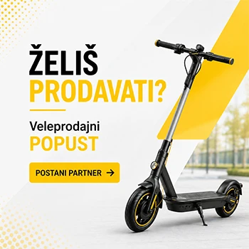 Veleprodajni popust na električne romobile – postani partner i prodaj romobile uz brzu isporuku