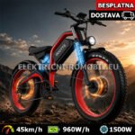 DUOTTS N26 Električni Bicikl 2x750W Samsung 48V 20Ah