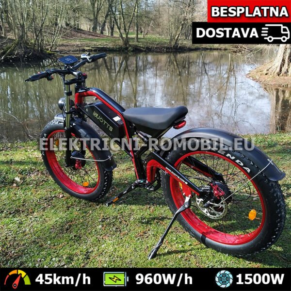 14 DUOTTS N26 Električni Bicikl 2x750W Samsung 48V 20Ah