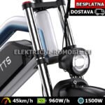 DUOTTS N26 Električni Bicikl 2x750W Samsung 48V 20Ah